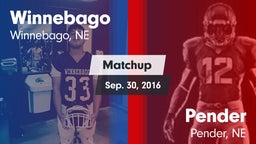 Matchup: Winnebago vs. Pender  2016