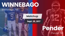 Matchup: Winnebago vs. Pender  2017