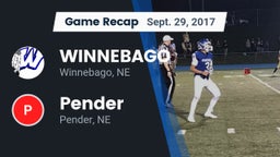 Recap: WINNEBAGO vs. Pender  2017