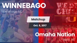 Matchup: Winnebago vs. Omaha Nation  2017
