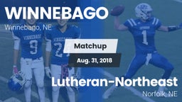 Matchup: Winnebago vs. Lutheran-Northeast  2018
