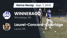 Recap: WINNEBAGO vs. Laurel-Concord-Coleridge  2018