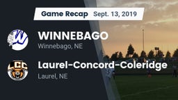 Recap: WINNEBAGO vs. Laurel-Concord-Coleridge  2019