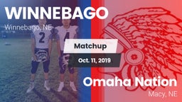 Matchup: Winnebago vs. Omaha Nation  2019