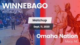 Matchup: Winnebago vs. Omaha Nation  2020