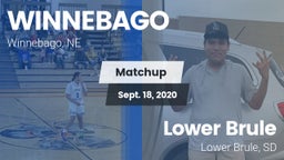 Matchup: Winnebago vs. Lower Brule  2020