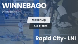 Matchup: Winnebago vs. Rapid City- LNI 2020