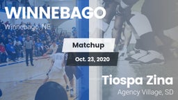 Matchup: Winnebago vs. Tiospa Zina  2020