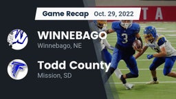 Recap: WINNEBAGO vs. Todd County  2022