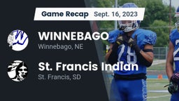 Recap: WINNEBAGO vs. St. Francis Indian  2023