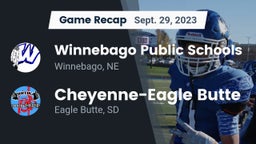Recap: Winnebago Public Schools vs. Cheyenne-Eagle Butte  2023