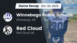 Recap: Winnebago Public Schools vs. Red Cloud  2023