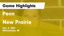 Penn  vs New Prairie  Game Highlights - Oct. 5, 2021