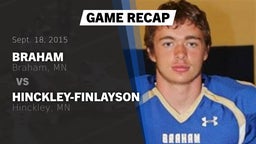 Recap: Braham  vs. Hinckley-Finlayson  2015