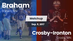 Matchup: Braham vs. Crosby-Ironton  2017