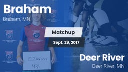 Matchup: Braham vs. Deer River  2017