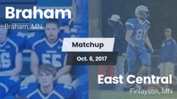 Matchup: Braham vs. East Central  2017