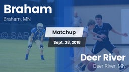 Matchup: Braham vs. Deer River  2018