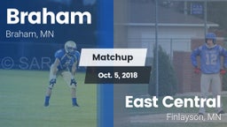 Matchup: Braham vs. East Central  2018