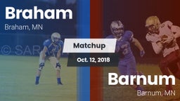 Matchup: Braham vs. Barnum  2018
