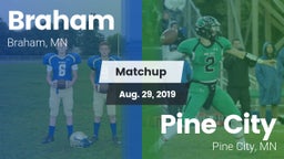 Matchup: Braham vs. Pine City  2019