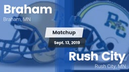 Matchup: Braham vs. Rush City  2019