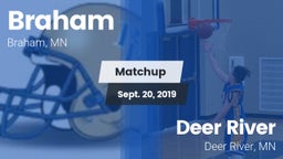Matchup: Braham vs. Deer River  2019