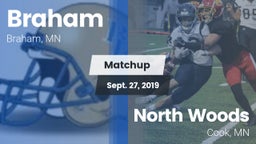 Matchup: Braham vs. North Woods 2019