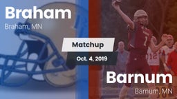 Matchup: Braham vs. Barnum  2019