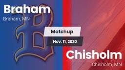 Matchup: Braham vs. Chisholm  2020