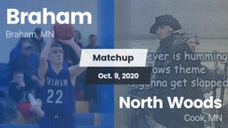 Matchup: Braham vs. North Woods 2020