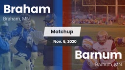 Matchup: Braham vs. Barnum  2020
