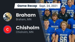 Recap: Braham  vs. Chisholm  2021