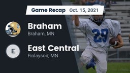 Recap: Braham  vs. East Central  2021