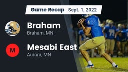 Recap: Braham  vs. Mesabi East  2022