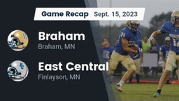 Recap: Braham  vs. East Central  2023