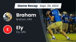 Recap: Braham  vs. Ely  2023