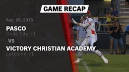 Recap: Pasco  vs. Victory Christian Academy 2016