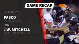 Recap: Pasco  vs. J.W. Mitchell  2016