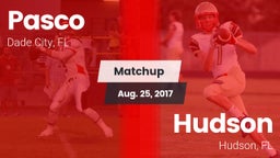 Matchup: Pasco vs. Hudson  2017