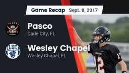 Recap: Pasco  vs. Wesley Chapel  2017