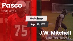 Matchup: Pasco vs. J.W. Mitchell  2017