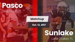Matchup: Pasco vs. Sunlake  2017