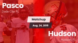 Matchup: Pasco vs. Hudson  2018
