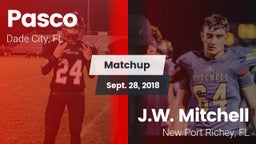 Matchup: Pasco vs. J.W. Mitchell  2018