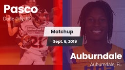 Matchup: Pasco vs. Auburndale  2019