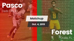 Matchup: Pasco vs. Forest  2019