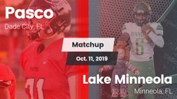 Matchup: Pasco vs. Lake Minneola  2019