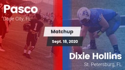 Matchup: Pasco vs. Dixie Hollins  2020