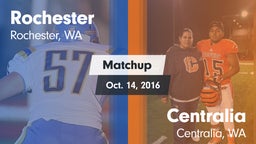 Matchup: Rochester vs. Centralia  2016